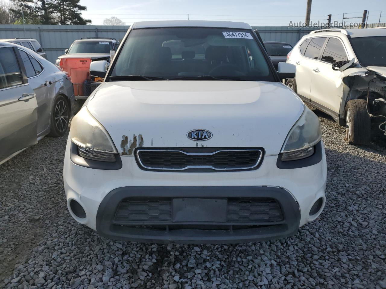 2012 Kia Soul  Белый vin: KNDJT2A55C7464981