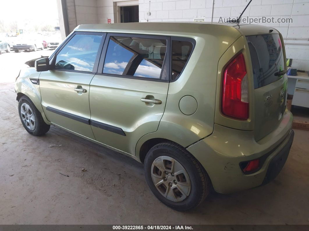 2013 Kia Soul   Green vin: KNDJT2A55D7484794