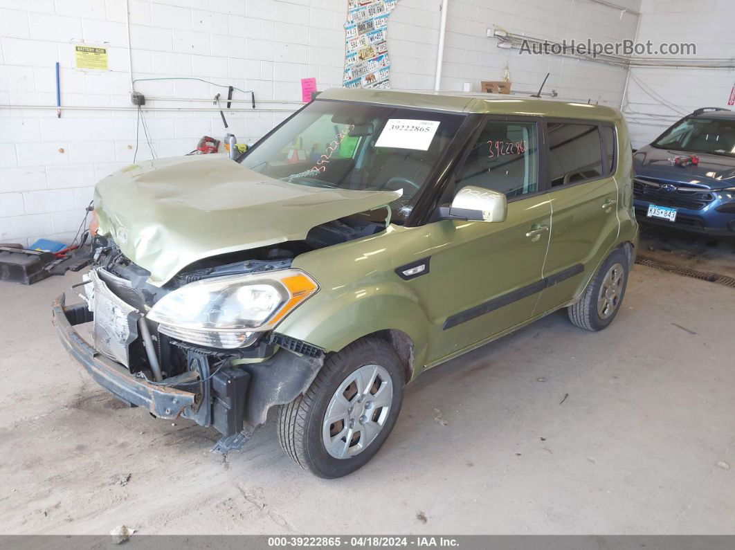 2013 Kia Soul   Green vin: KNDJT2A55D7484794