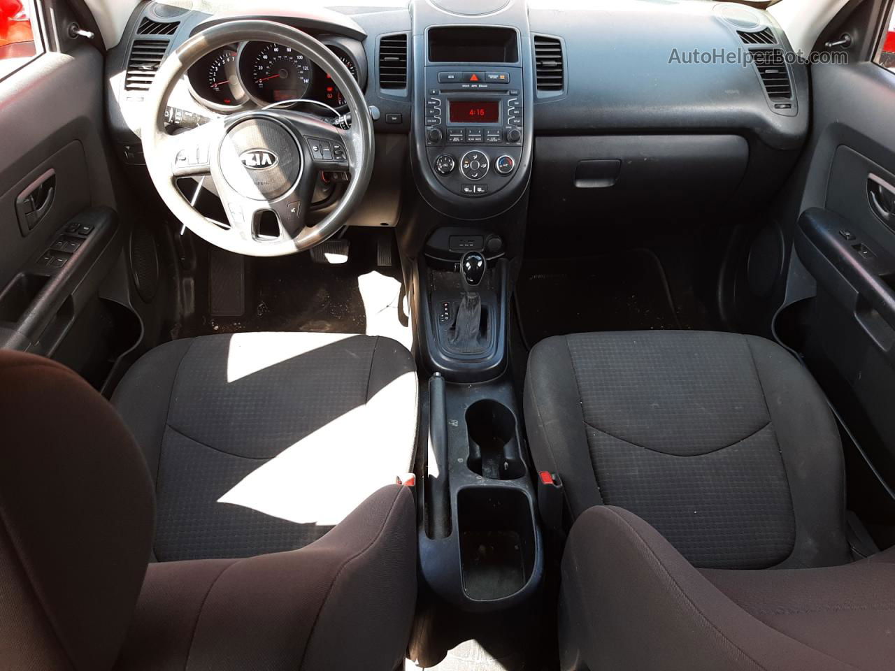 2013 Kia Soul  Красный vin: KNDJT2A55D7492880