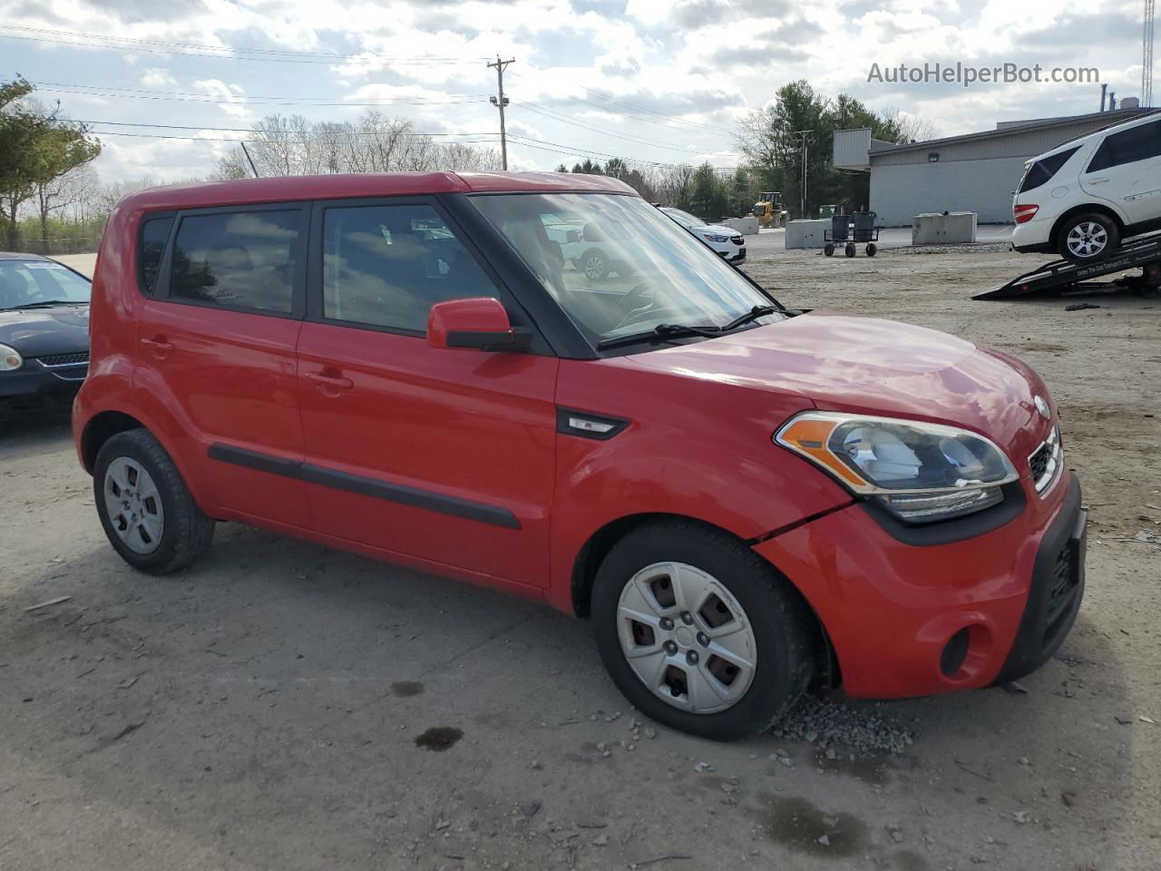 2013 Kia Soul  Red vin: KNDJT2A55D7588525