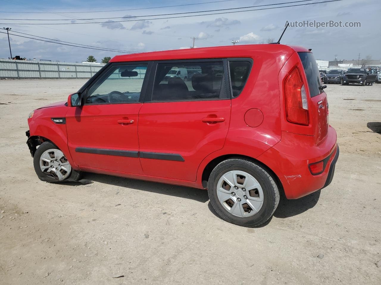 2013 Kia Soul  Red vin: KNDJT2A55D7588525