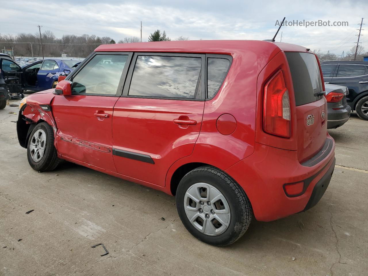 2013 Kia Soul  Red vin: KNDJT2A55D7593546