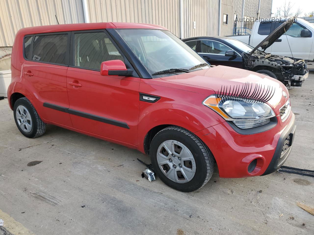 2013 Kia Soul  Red vin: KNDJT2A55D7593546