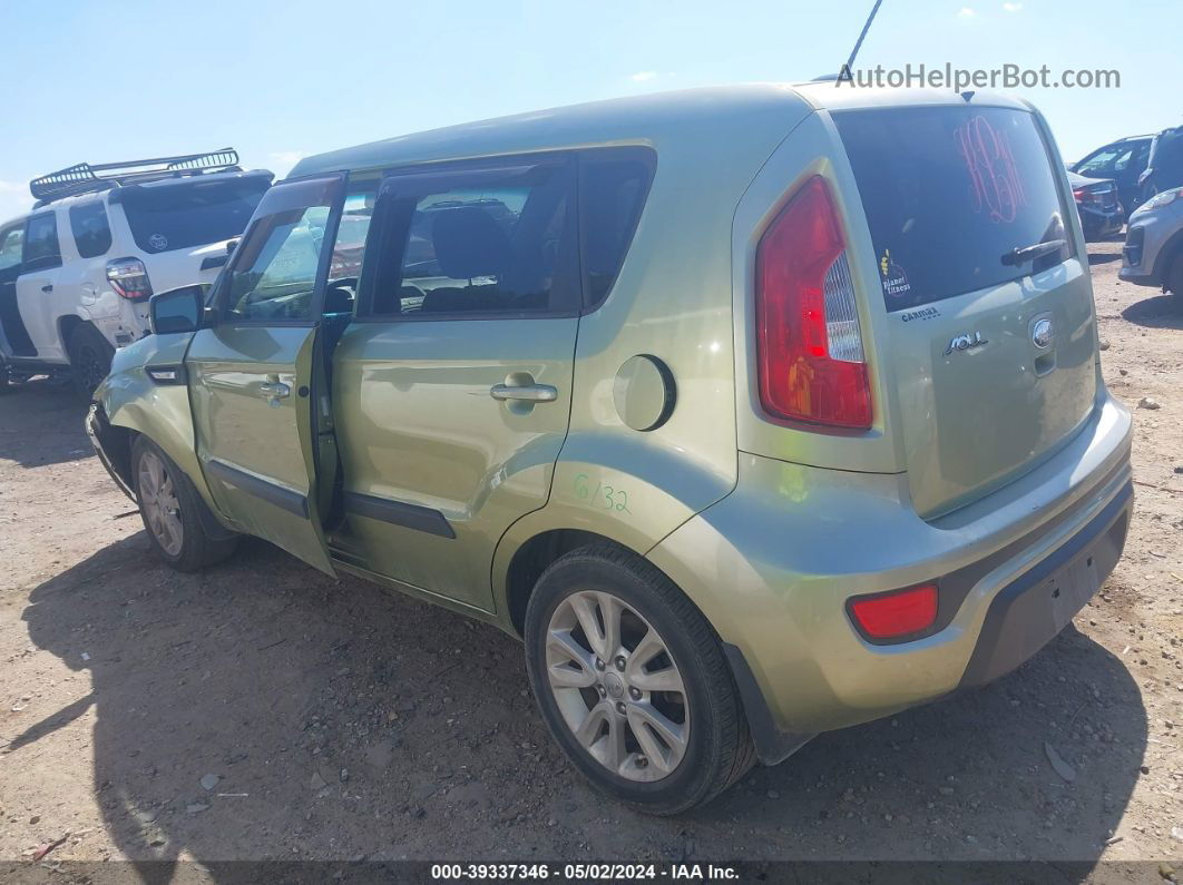 2013 Kia Soul   Green vin: KNDJT2A55D7626514