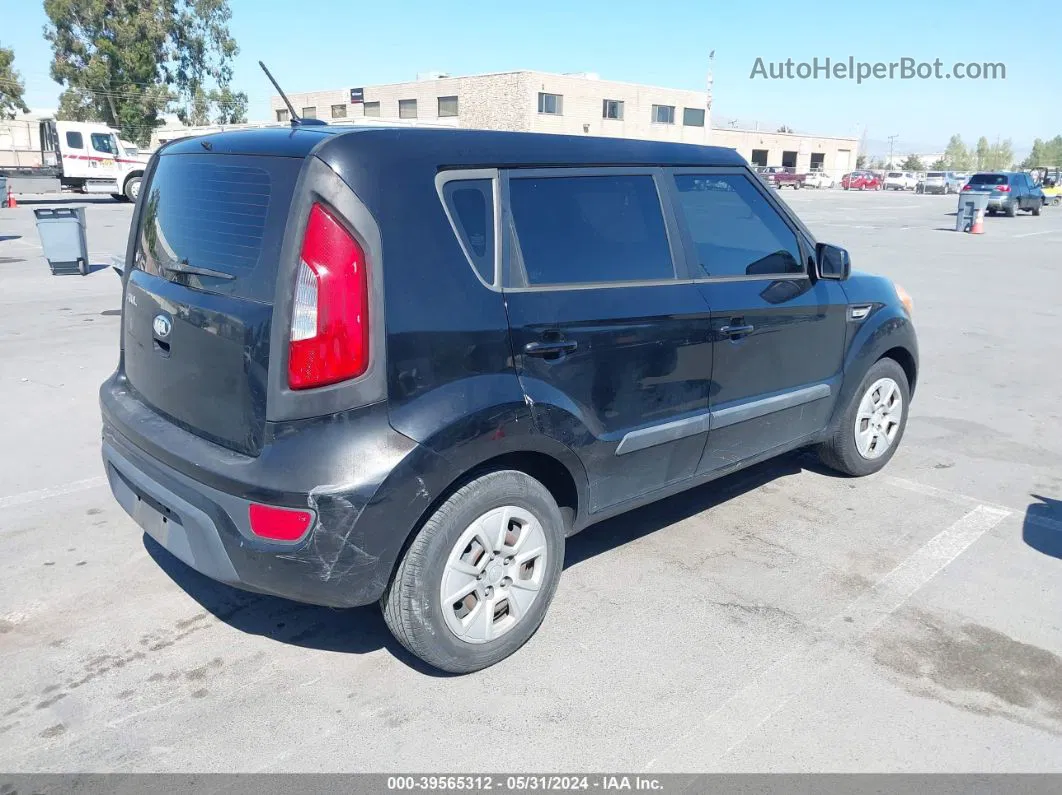 2013 Kia Soul   Black vin: KNDJT2A55D7631650