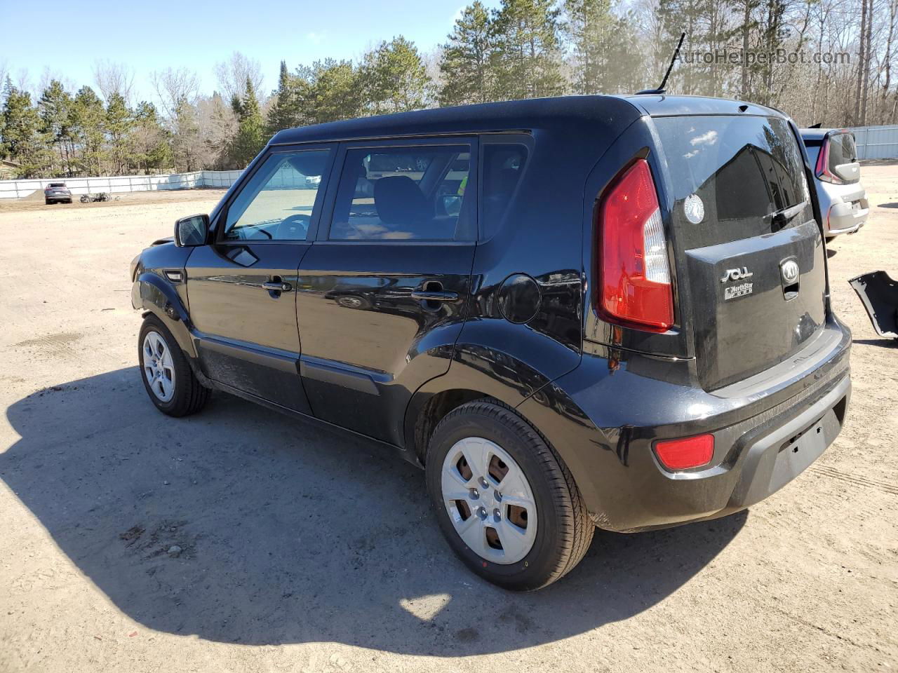 2013 Kia Soul  Черный vin: KNDJT2A55D7751447