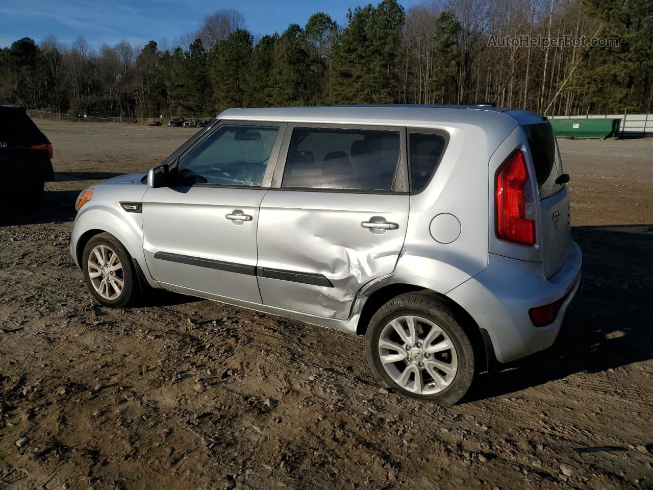 2013 Kia Soul  Silver vin: KNDJT2A55D7771553