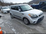 2012 Kia Soul   Silver vin: KNDJT2A56C7408449