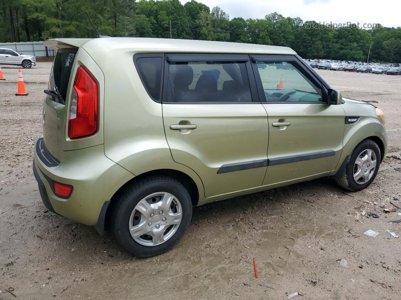 2012 Kia Soul  Green vin: KNDJT2A56C7459255