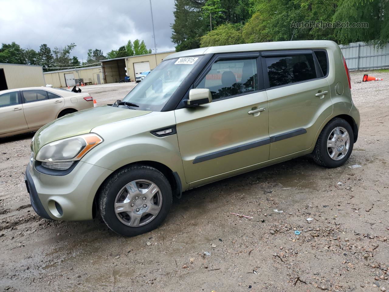 2012 Kia Soul  Green vin: KNDJT2A56C7459255