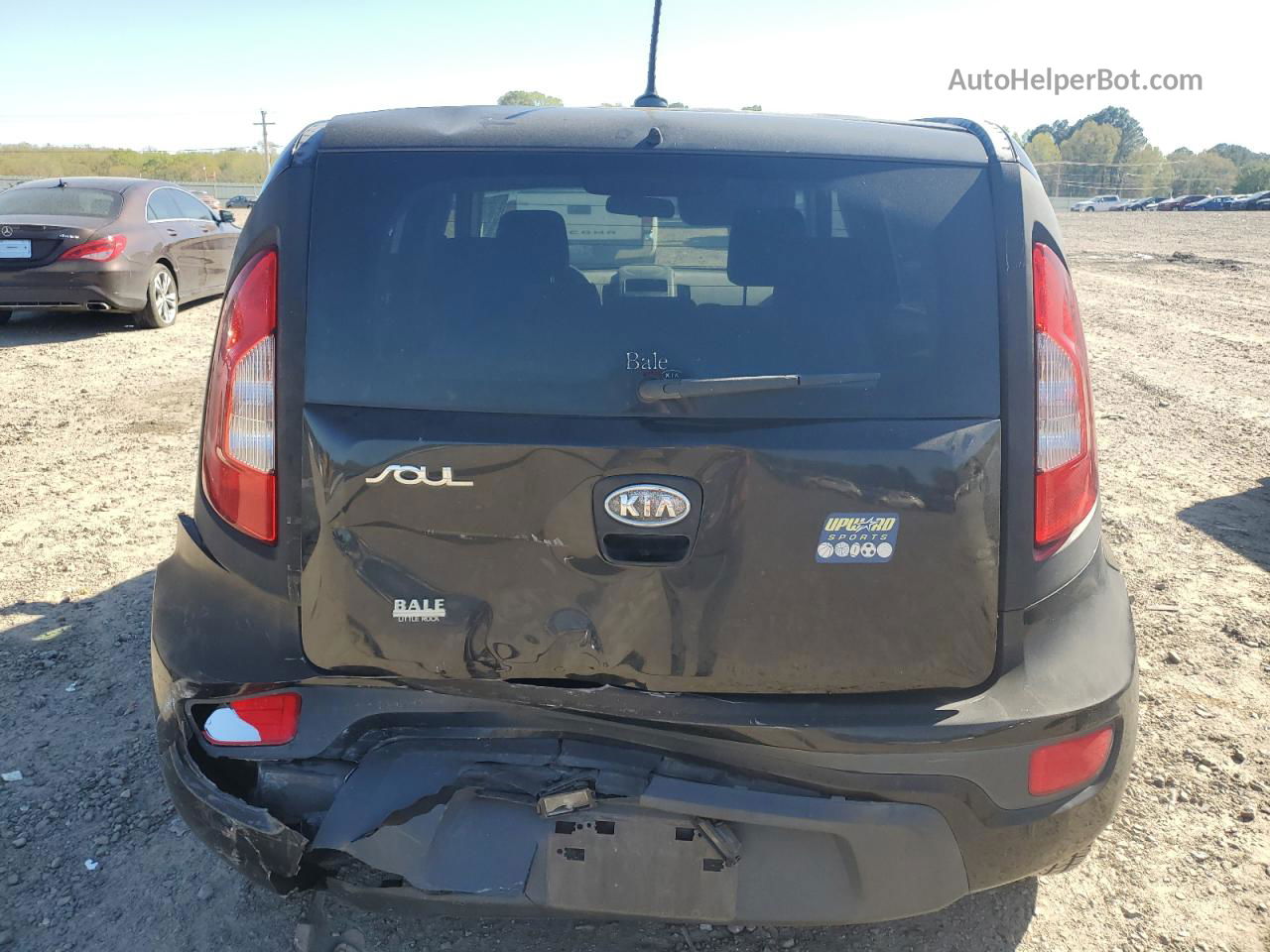 2012 Kia Soul  Черный vin: KNDJT2A56C7744652