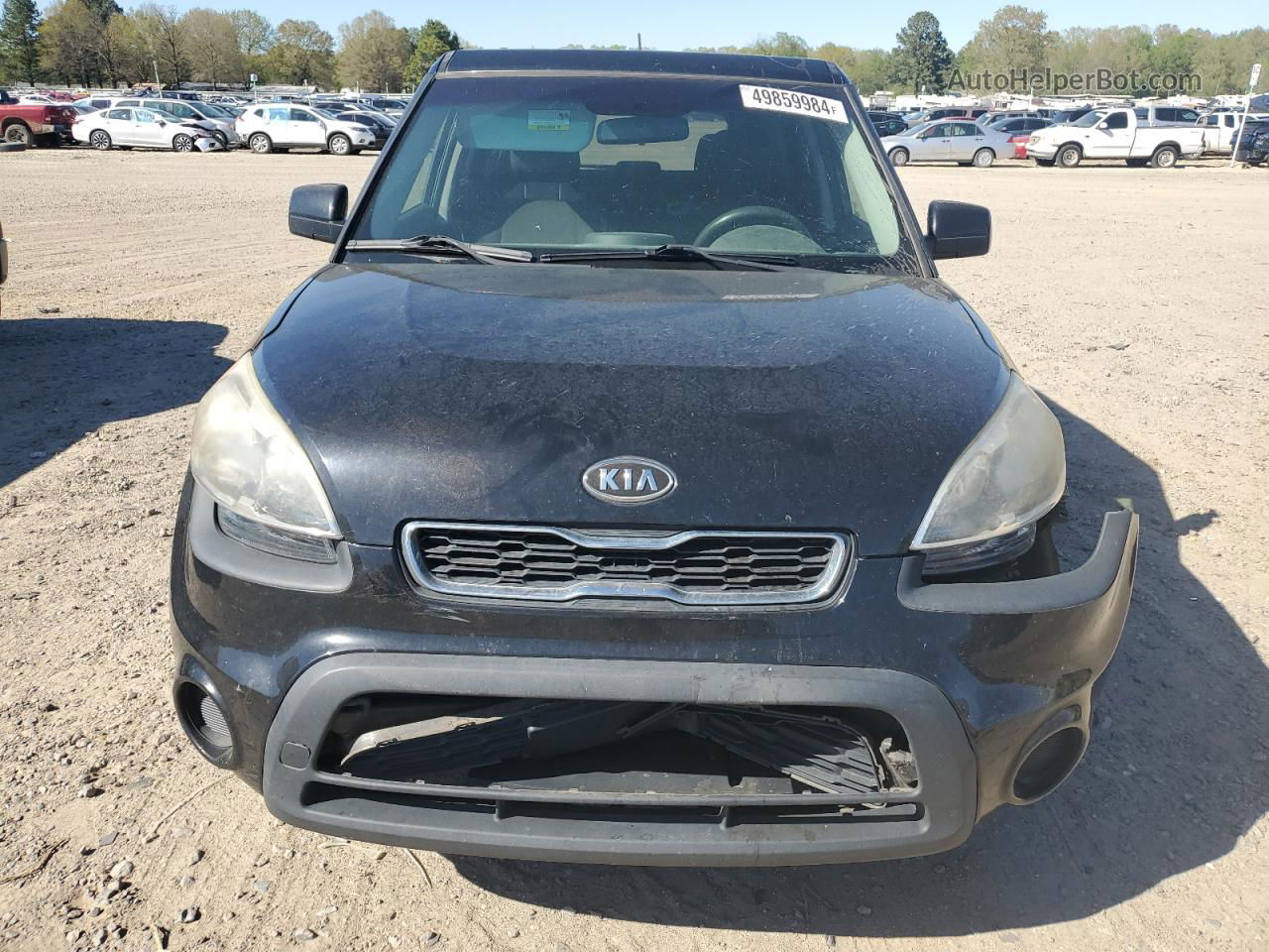 2012 Kia Soul  Черный vin: KNDJT2A56C7744652