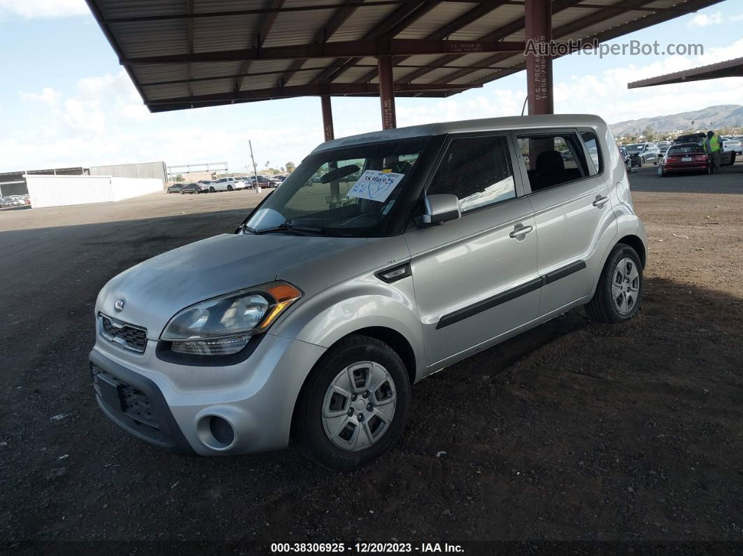 2013 Kia Soul   Silver vin: KNDJT2A56D7486120