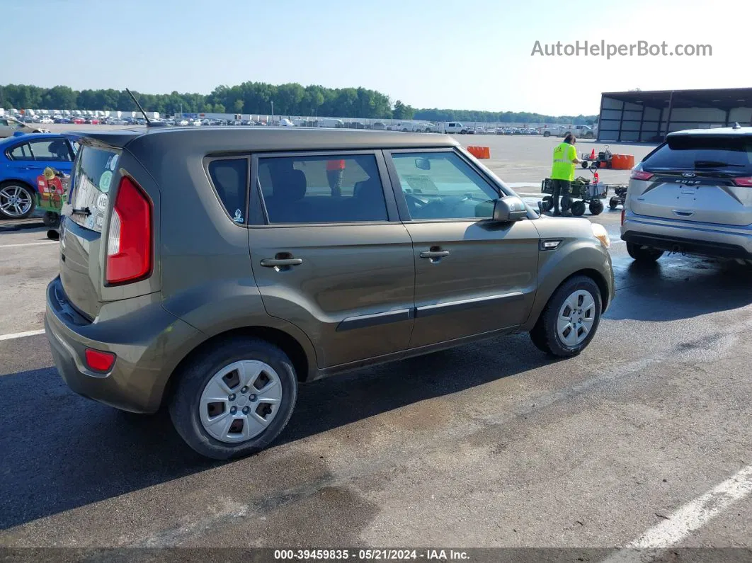 2013 Kia Soul   Gray vin: KNDJT2A56D7493231