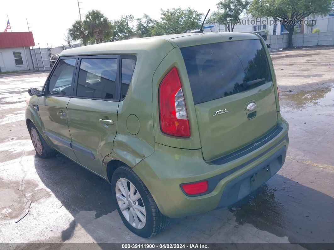 2013 Kia Soul   Green vin: KNDJT2A56D7557915