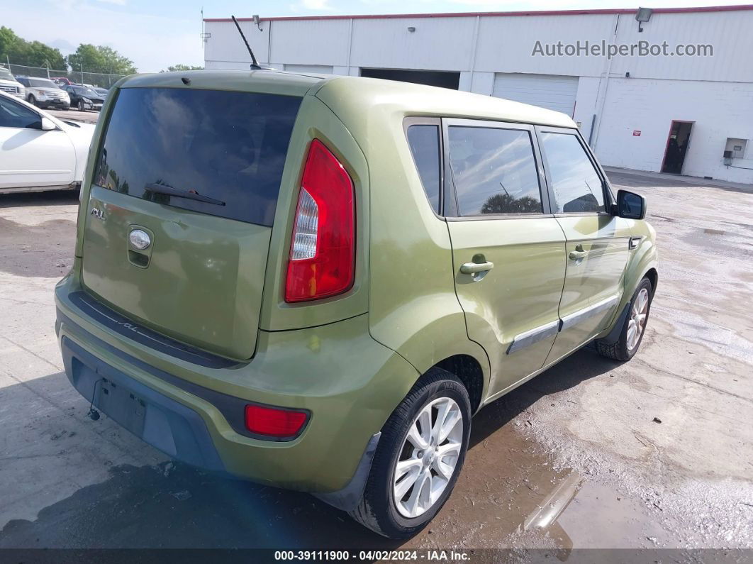 2013 Kia Soul   Green vin: KNDJT2A56D7557915