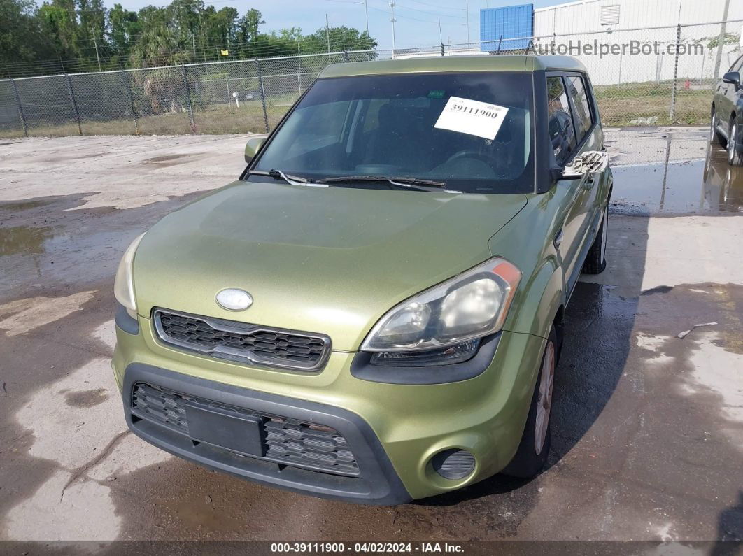 2013 Kia Soul   Green vin: KNDJT2A56D7557915