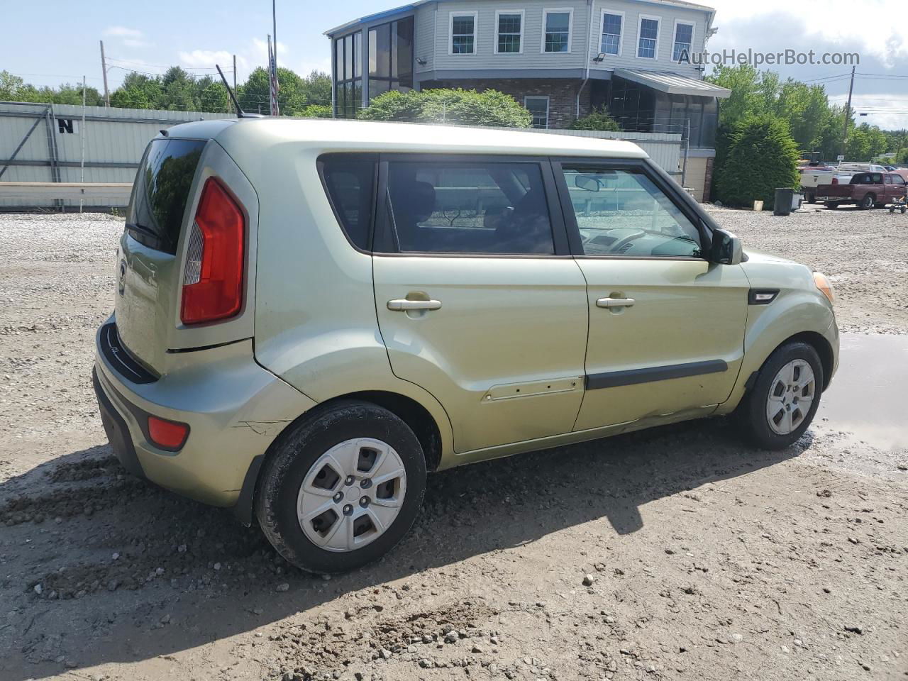 2013 Kia Soul  Green vin: KNDJT2A56D7560717