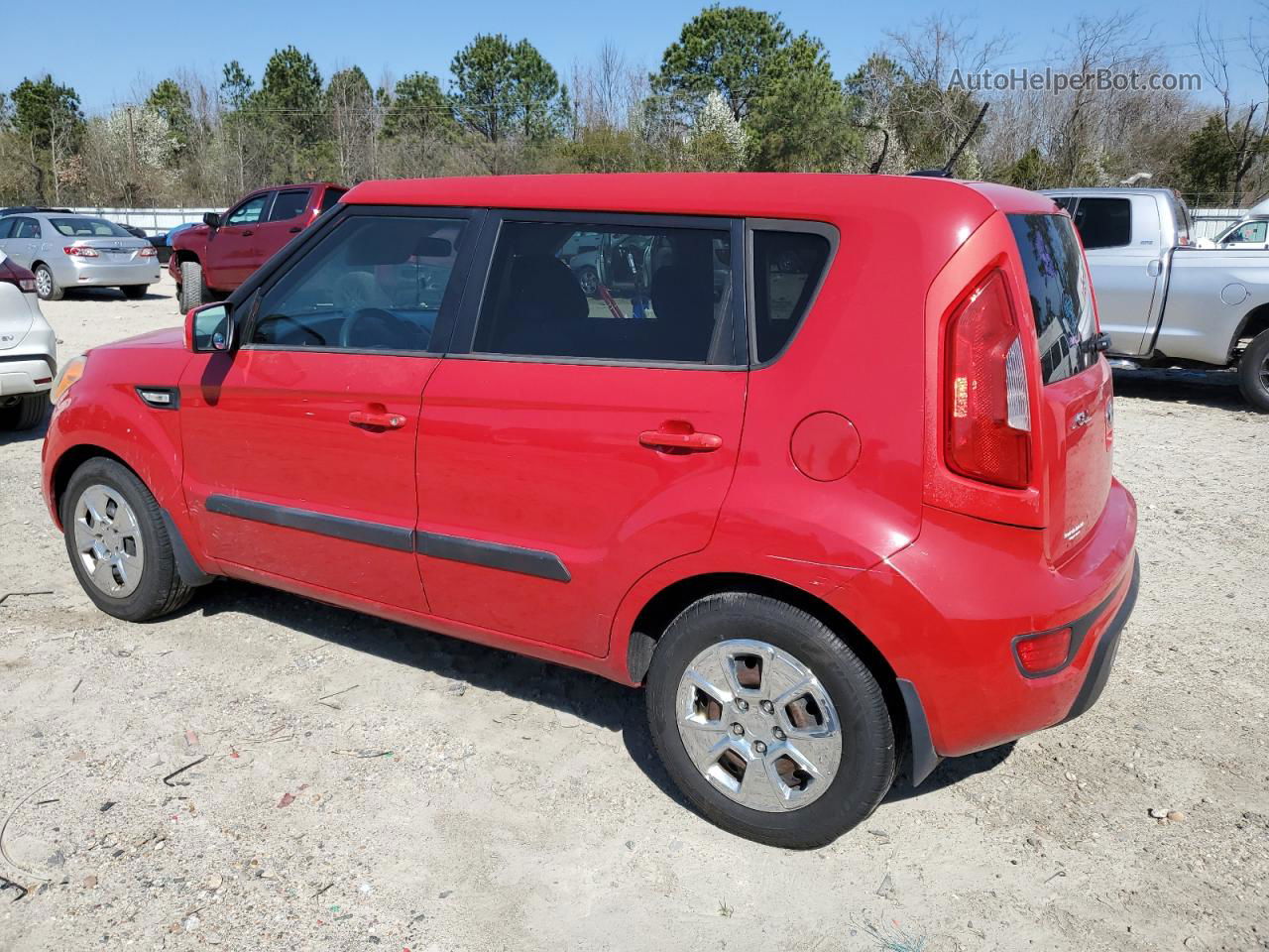 2013 Kia Soul  Красный vin: KNDJT2A56D7563505