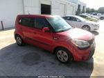 2013 Kia Soul Base Red vin: KNDJT2A56D7591515