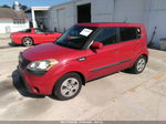 2013 Kia Soul Base Red vin: KNDJT2A56D7591515