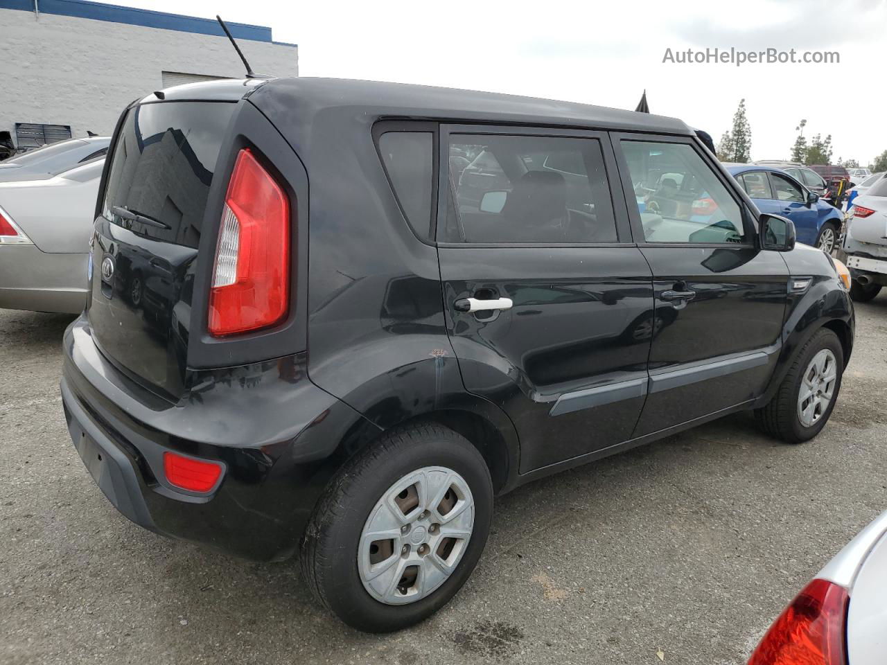 2013 Kia Soul  Черный vin: KNDJT2A56D7598643