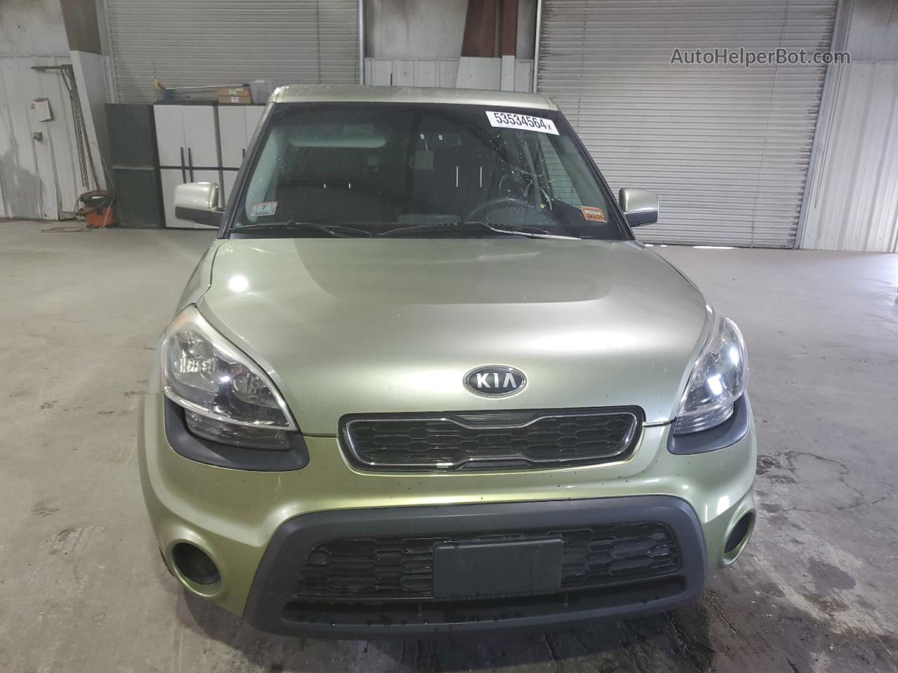 2013 Kia Soul  Зеленый vin: KNDJT2A56D7621399