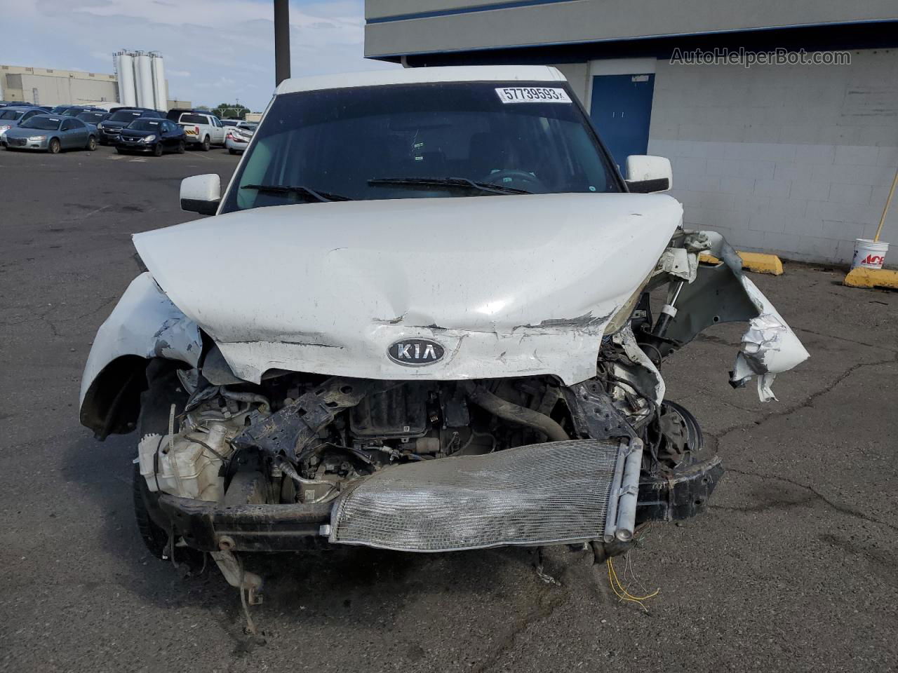 2012 Kia Soul  White vin: KNDJT2A57C7407648