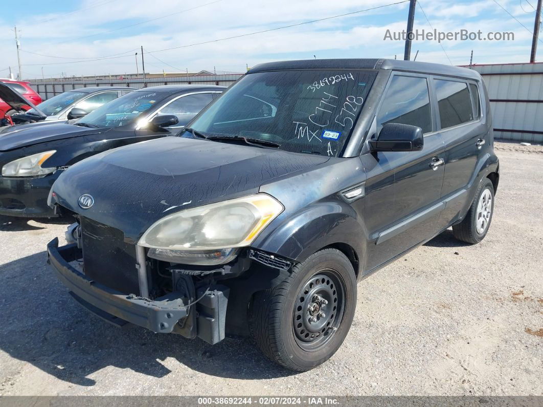 2012 Kia Soul   Черный vin: KNDJT2A57C7745728