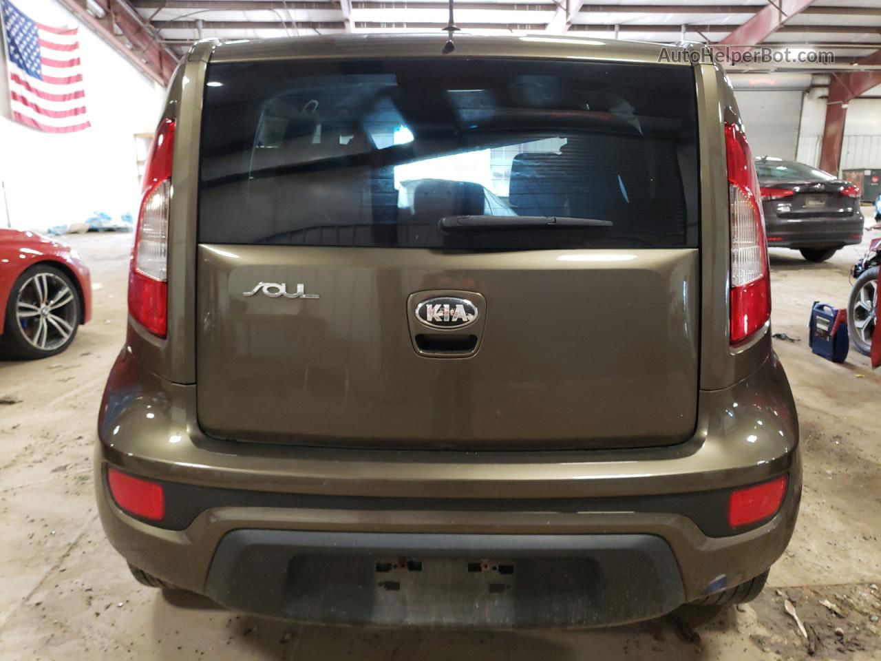 2013 Kia Soul  Brown vin: KNDJT2A57D7549905