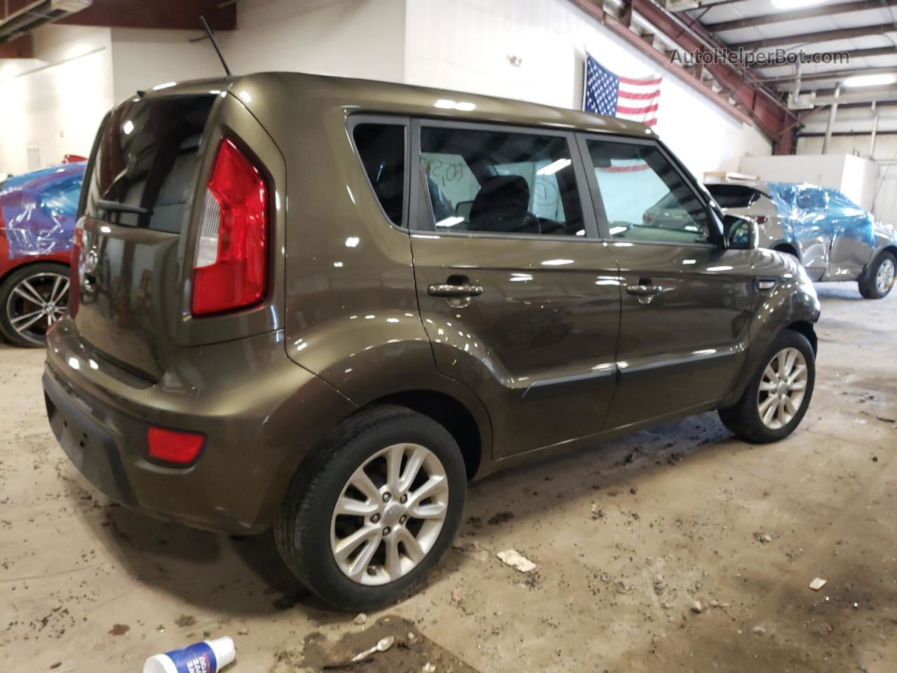 2013 Kia Soul  Brown vin: KNDJT2A57D7549905