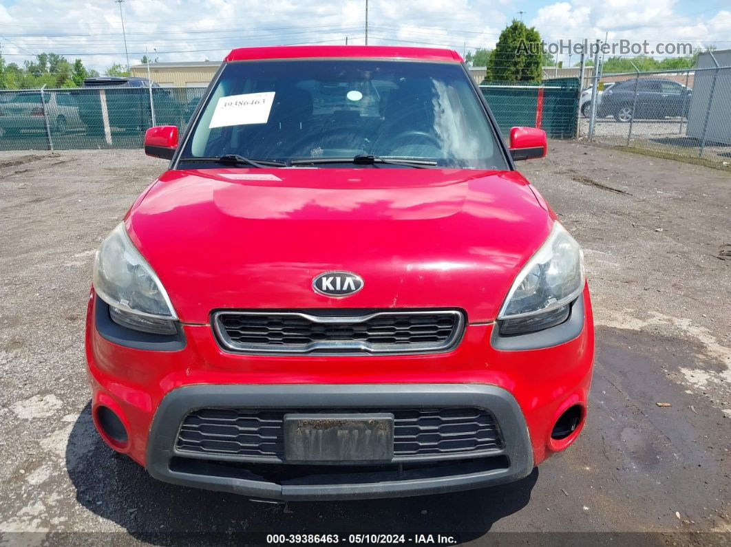 2013 Kia Soul   Red vin: KNDJT2A57D7552108