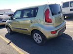 2013 Kia Soul  Зеленый vin: KNDJT2A57D7592480