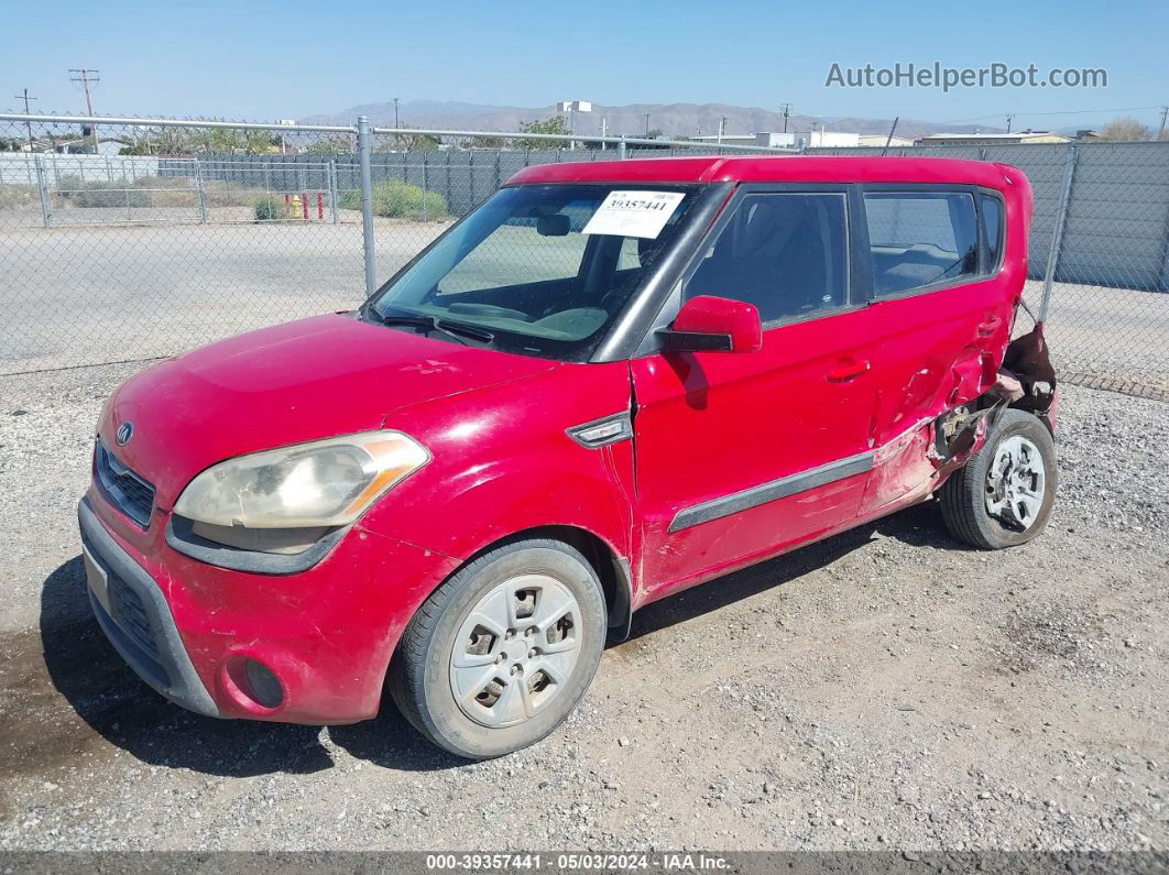 2013 Kia Soul   Red vin: KNDJT2A57D7616163