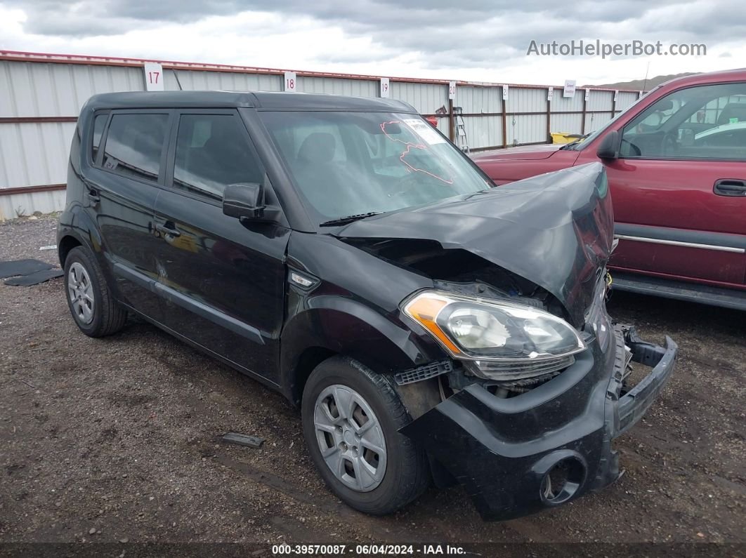 2013 Kia Soul   Black vin: KNDJT2A57D7617815