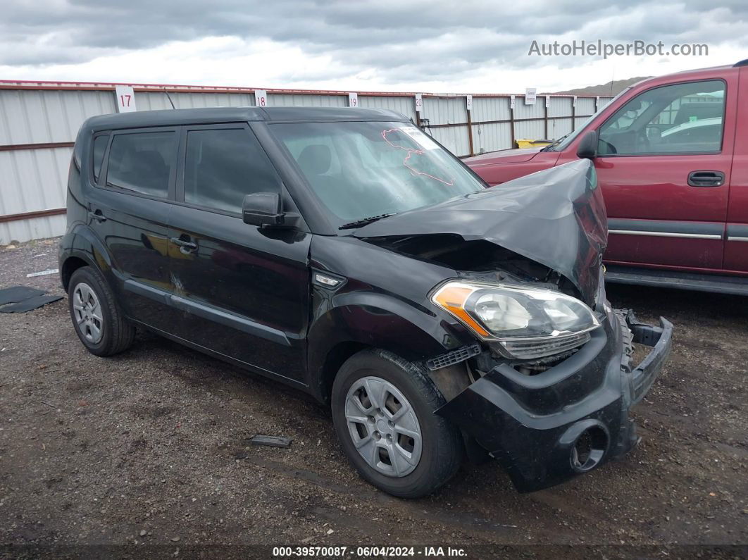 2013 Kia Soul   Black vin: KNDJT2A57D7617815