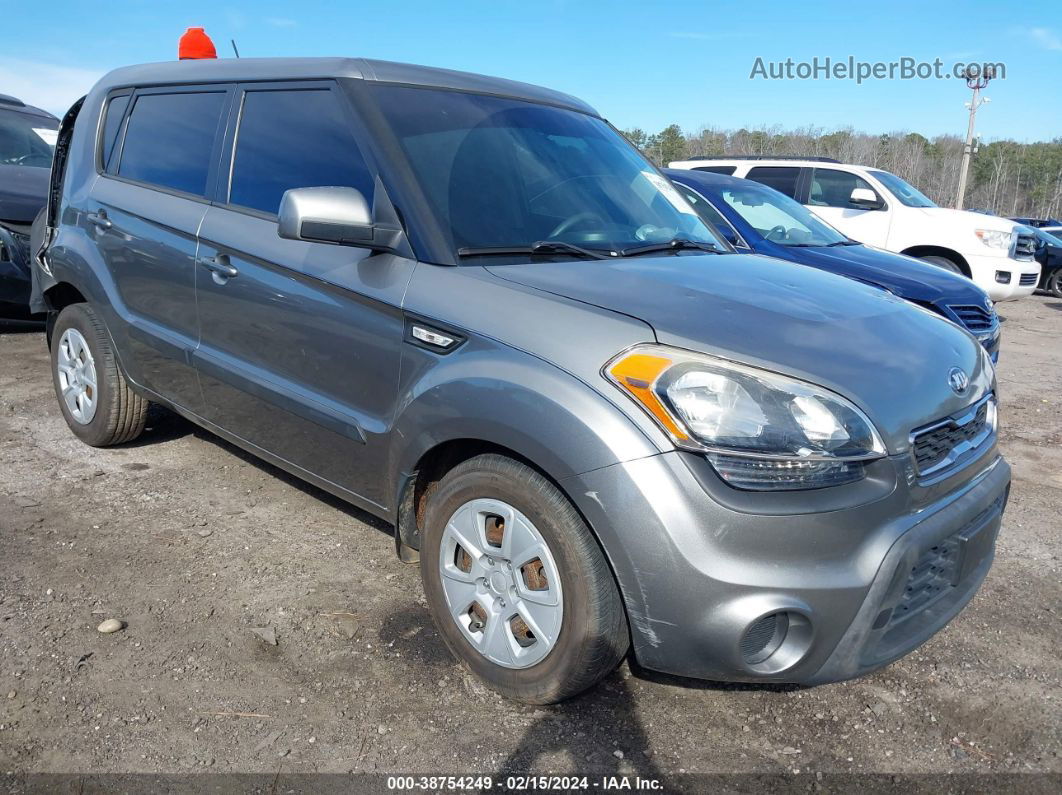 2013 Kia Soul   Gray vin: KNDJT2A57D7630810