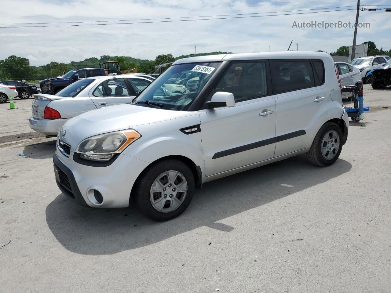 2013 Kia Soul  Silver vin: KNDJT2A57D7765236