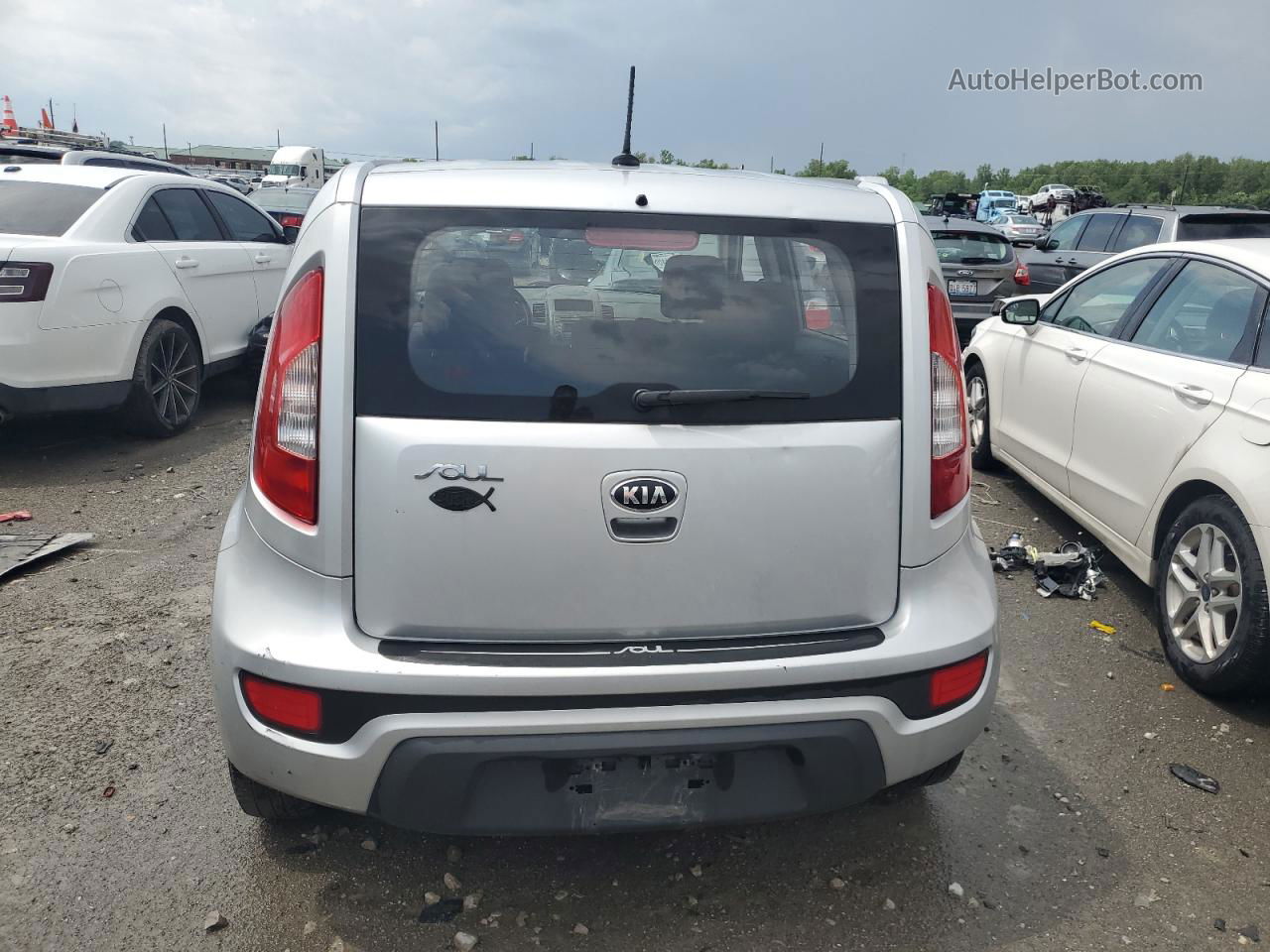 2013 Kia Soul  Gray vin: KNDJT2A57D7768833