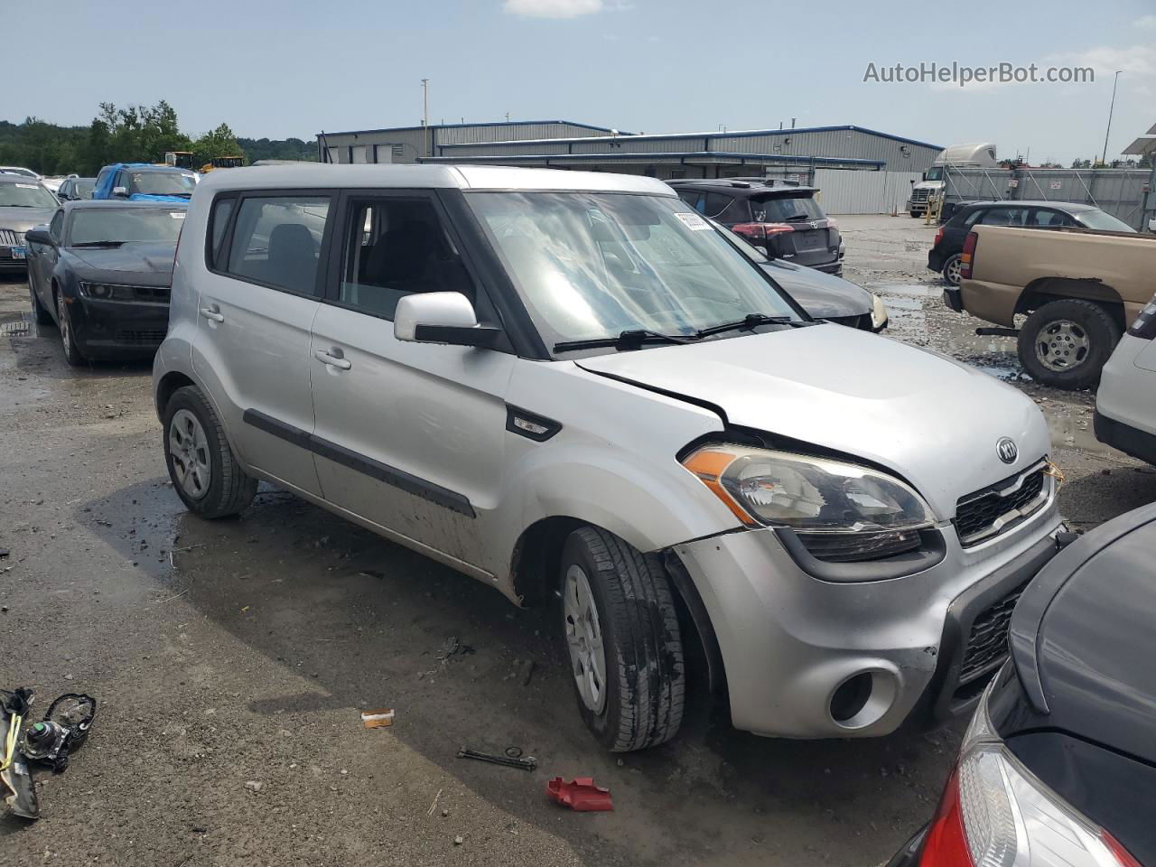 2013 Kia Soul  Серый vin: KNDJT2A57D7768833