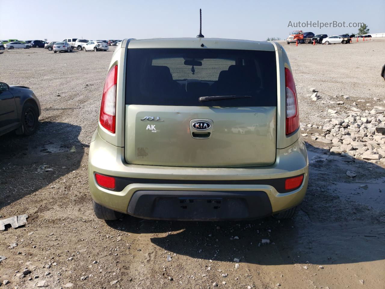 2012 Kia Soul  Зеленый vin: KNDJT2A58C7439198