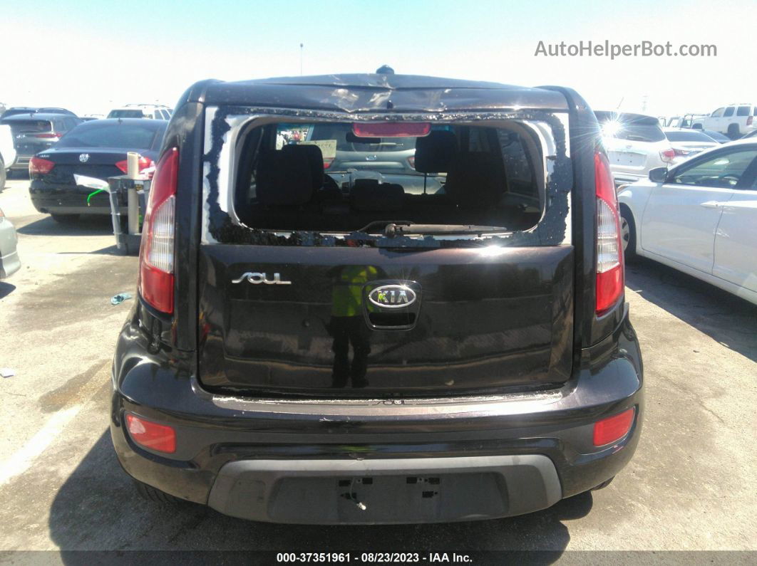 2012 Kia Soul Base Black vin: KNDJT2A58C7747908