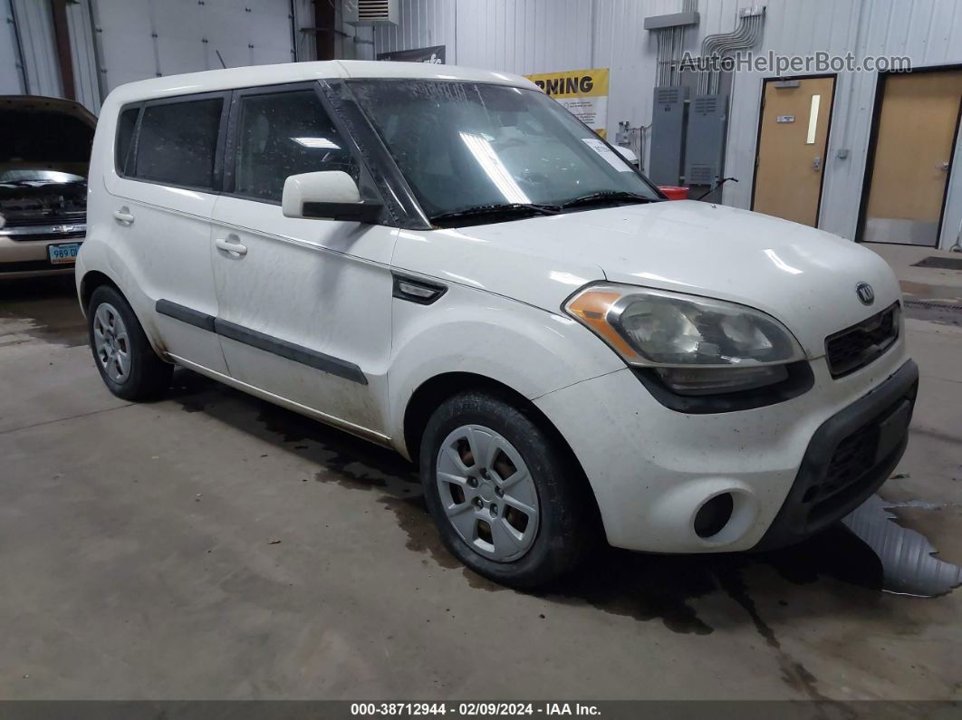 2013 Kia Soul   Белый vin: KNDJT2A58D7499922