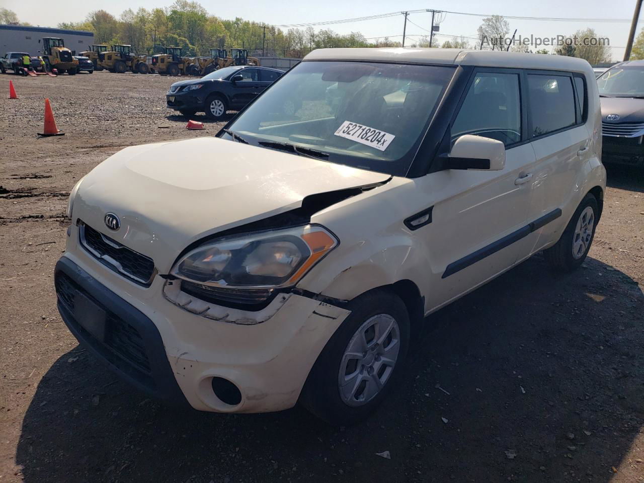 2013 Kia Soul  Beige vin: KNDJT2A58D7500888