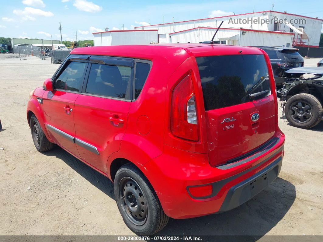 2013 Kia Soul   Red vin: KNDJT2A58D7504830