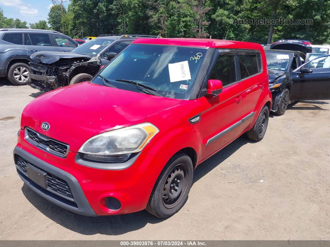 2013 Kia Soul   Red vin: KNDJT2A58D7504830