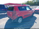 2013 Kia Soul Base Красный vin: KNDJT2A58D7510966