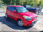 2013 Kia Soul Base Красный vin: KNDJT2A58D7510966