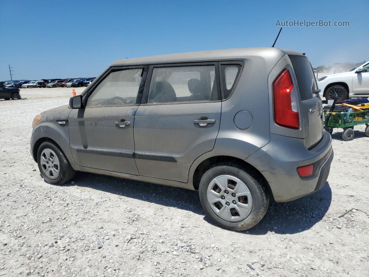 2013 Kia Soul  Gray vin: KNDJT2A58D7543711